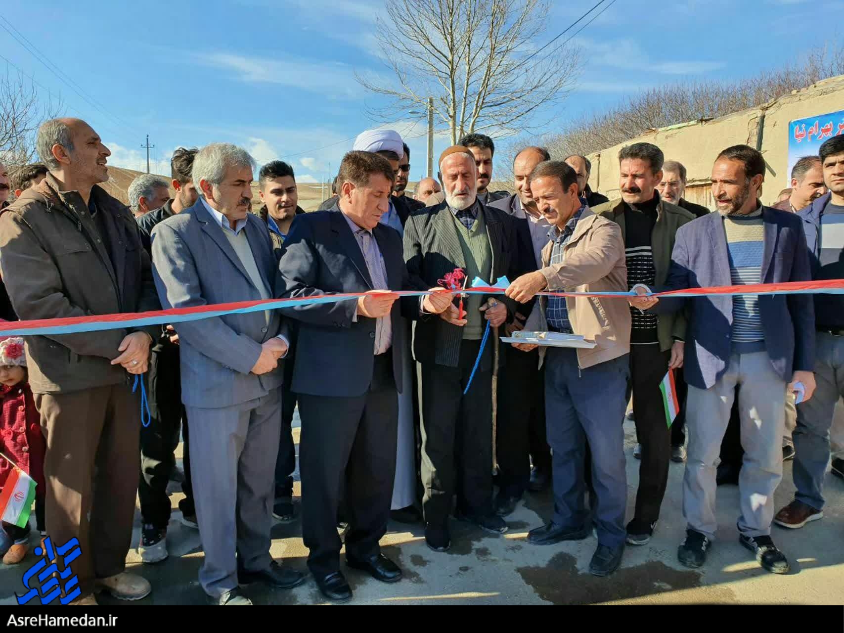 بهره برادری از پروژه های بهسازی روستاهای نهاوند با دو میلیارد تومان اعتبار