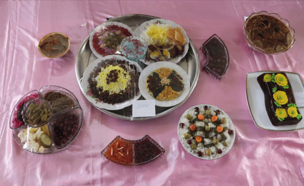 همزمان با هفته بسیج  پویش جشنواره غذا در روستای زاغه  برگزار شد