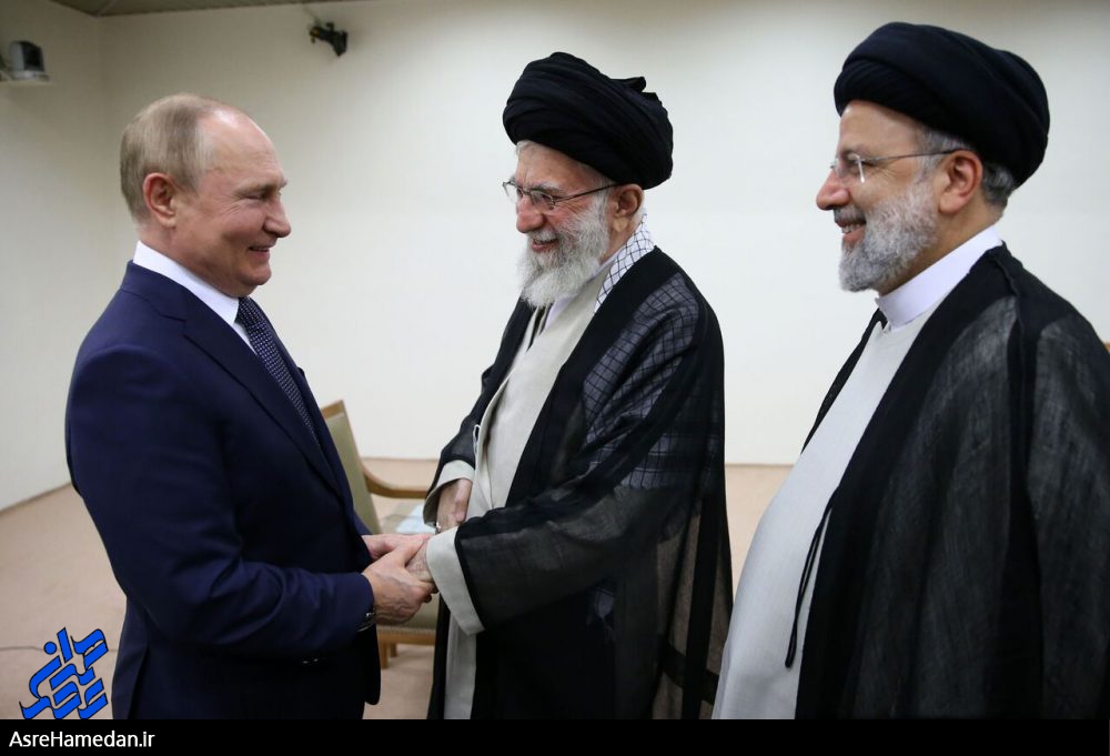 حاشیه نگاری بر سفر پوتین به ایران