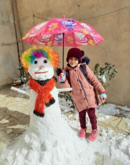 آدم برفی‌ها و کودکان نهاوندی