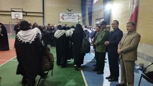 ۸۸ دانش آموز دختر اسدآبادی به مناطق جنوب اعزام شدند