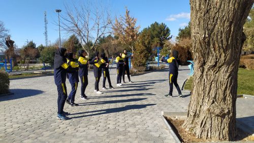 درخشش کشوری هیئت هندبال استان همدان را باور کنیم یا تمرین دختران هندبالیست‌ ملایری در پارک؟