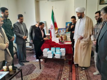 آیین رونمایی از کتاب《آیات پرواز》در شهرستان بهار