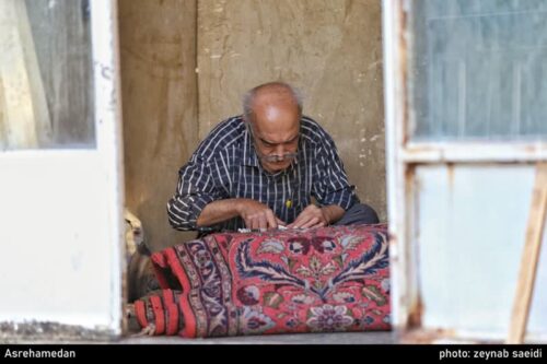بازار فرش فروش‌ها در همدان