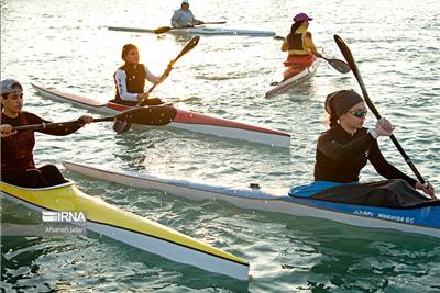 بانوان روئینگ همدان در دور جدید اردوی تیم ملی
