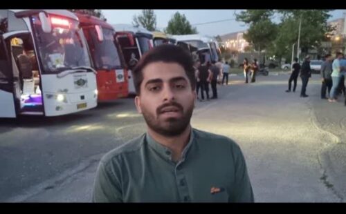 وقتی عاشقان روح الله در نهاوند عازم مرقد می شوند