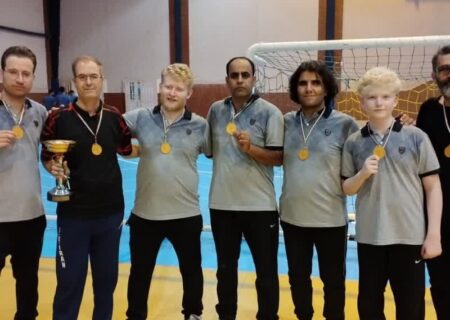 گلبالیست های همدانی بر سکوی قهرمانی کشور ایستادند