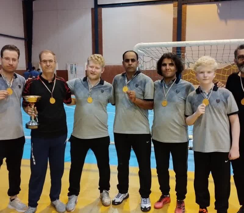 گلبالیست های همدانی بر سکوی قهرمانی کشور ایستادند