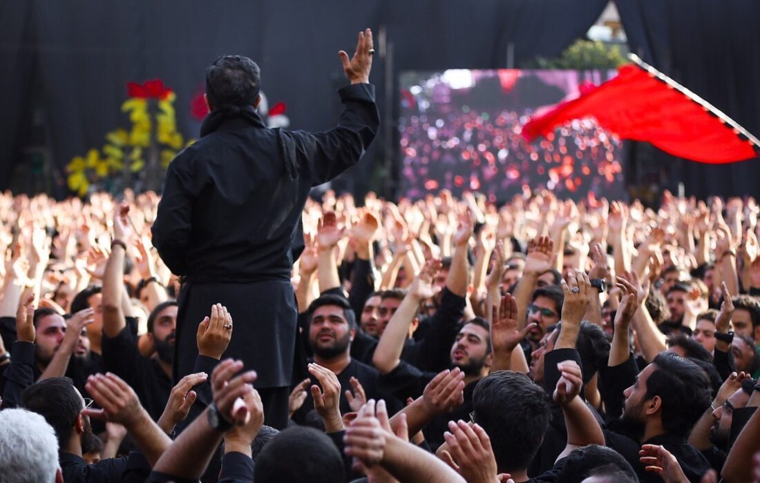 عزای بازار با چهارپایه خوانی/ آیین سنتی عزاداری در بازار تهران