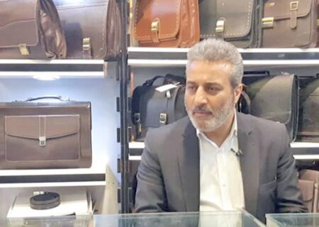 گشایش نمایشگاه بین المللی کیف و کفش در همدان با حضور تجار عراقی