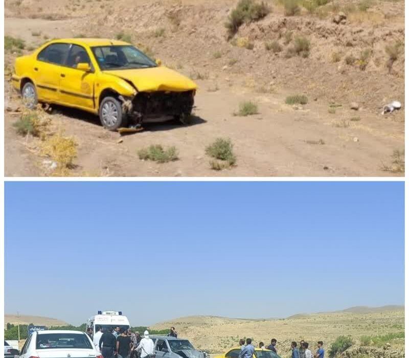 روز پر حادثه در محورهای نهاوند با ۳ تصادف و ۱۹ مجروح