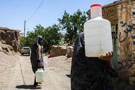 تنش آبی در برخی از روستاهای همدان