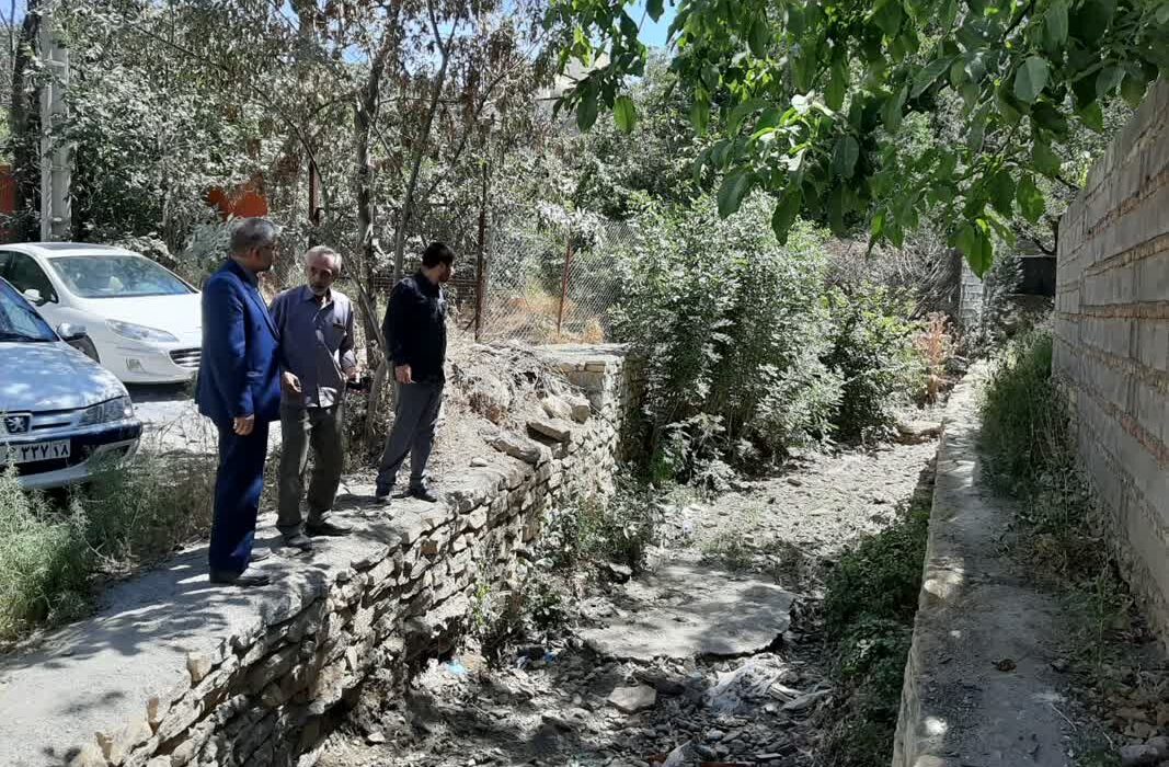 دهیار روستای سنگستان چگونه تصرف بستر رودخانه شورین را ندیده؟!