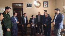 تجلیل از خانواده‌های شهدا در شهرستان بهار