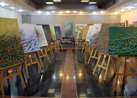 برپایی نمایشگاه گروهی «شور رنگ در شعر» در ملایر