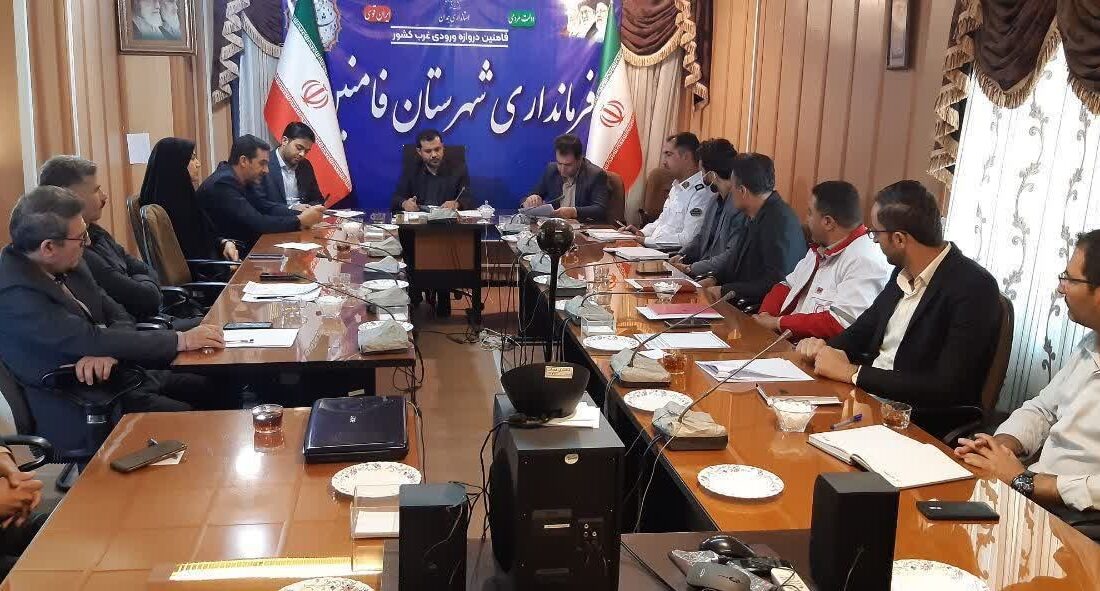 ارتقا فرهنگ ترافیک و ایجاد رضایت در شهر فامنین