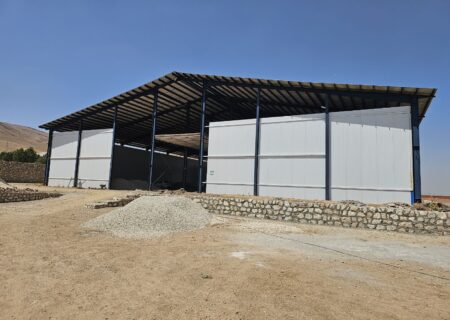 پیشرفت ۷۰ درصدی سردخانه ۴ هزار تُنی بخش خزل نهاوند