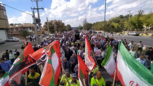 همدان با فلسطین هم‌نوا شد