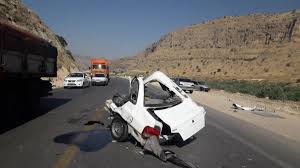 ۶ مصدوم در حادثه ترافیکی در محور ملایر به نهاوند