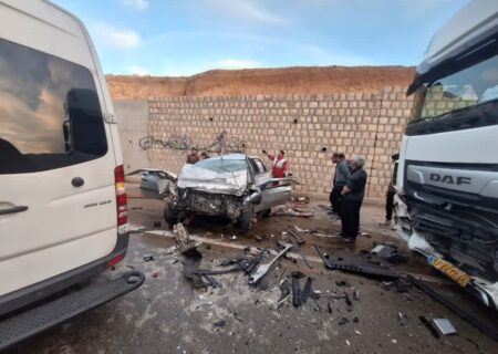 فوت ۳ سرنشین پژو در سانحه تصادف