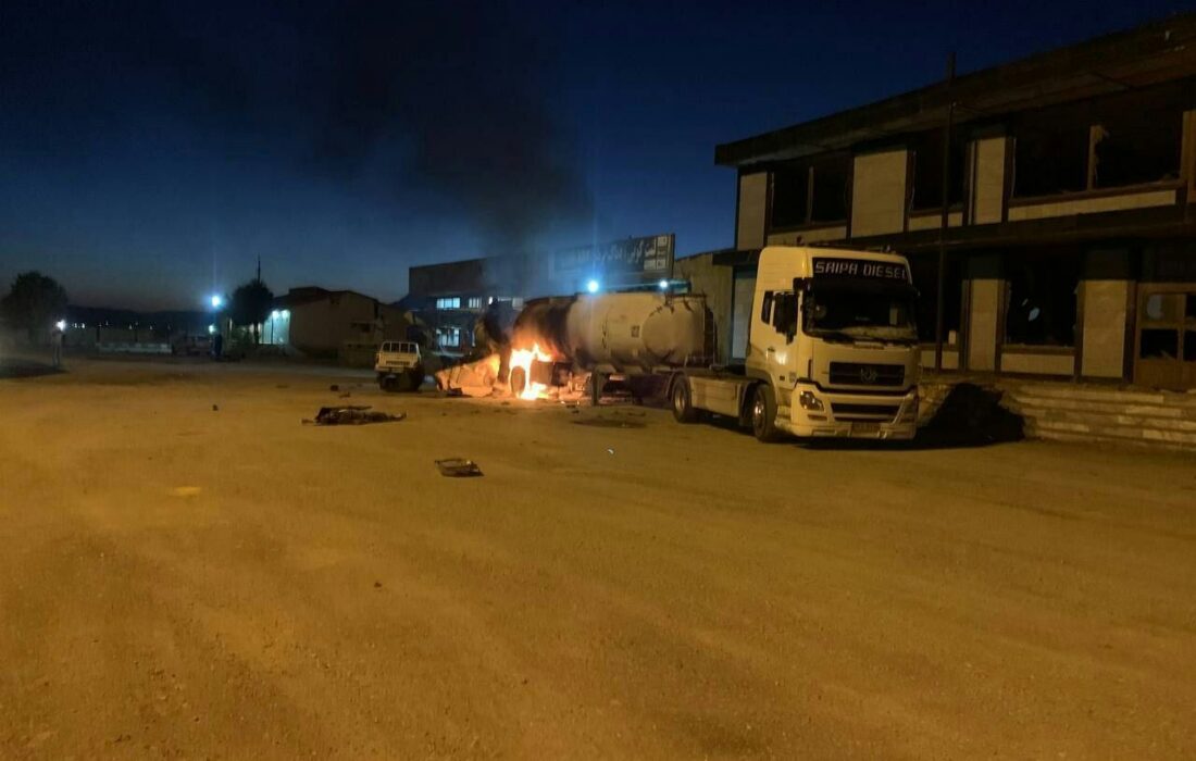 انفجار تانکر سوخت در اسدآباد جان یک نفر را گرفت