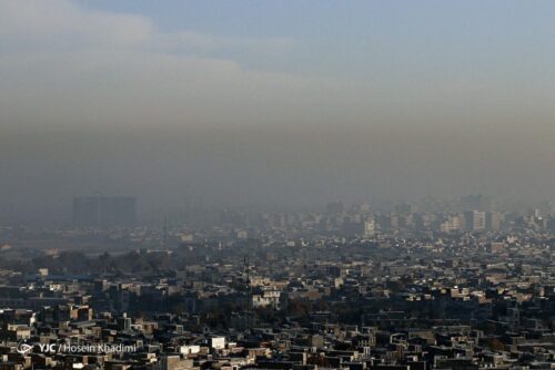 افزایش آلاینده‌های صنعتی در آسمان همدان