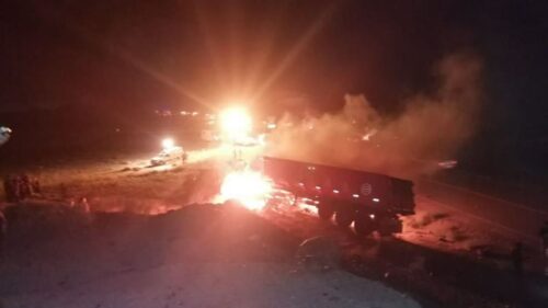 تصادف خونین در نهاوند با یک کشته و ۲ زخمی