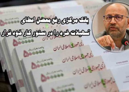 بانک مرکزی رفع معضل اعطای تسهیلات خرد را در دستور کار خود قرار دهد