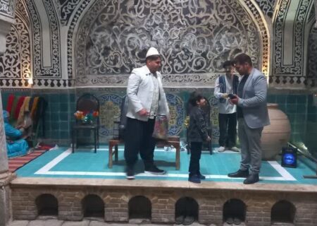 اجرای نوروز خوانی در موزه مردم‌شناسی نهاوند