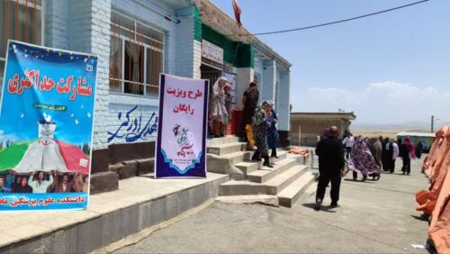 چله خدمت در روستای دهلق ملایر