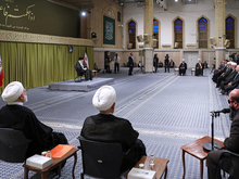 دیدار رئیس و مسئولان قوه قضائیه با رهبر انقلاب