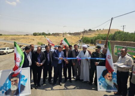 افتتاح چندین طرح‌ کشاورزی و عمرانی در نهاوند