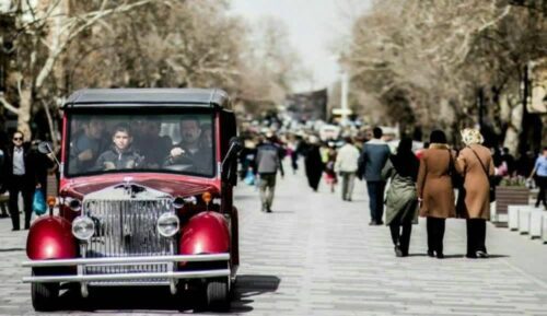 خودروهای برقی پیادهراه بوعلی همدان فعال هستند؟