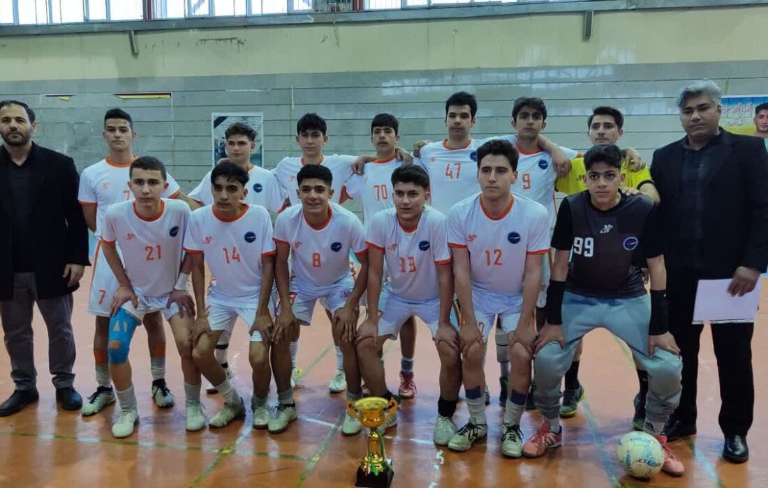 یاوران قهرمان لیگ فوتسال جوانان استان شد