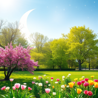 همزمانی بهار قرآن و طبیعت