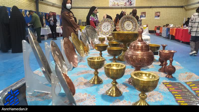 نمایشگاه دستاوردهای اقتصاد مقاومتی در ملایر گشایش یافت