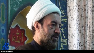 حجت الاسلام حاتم نیا با مردم بهار وداع کرد