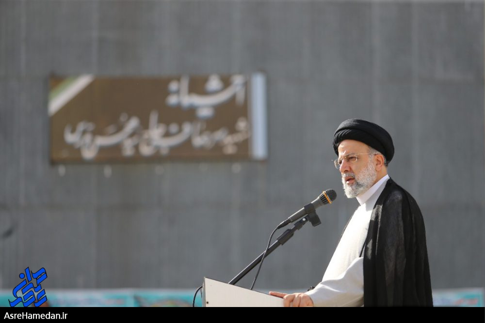 رئیس جمهور از پایگاه شهید نوژه بازدید کرد