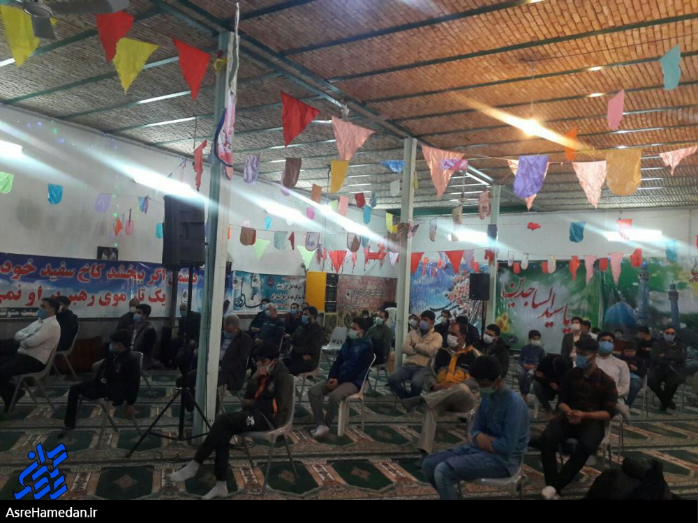 برپایی جشن و سرور میلاد علی مولا در مساجد اسدآباد+تصاویر