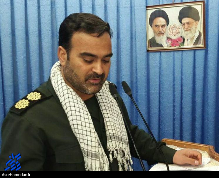 سرهنگ کریمی فرمانده جدید سپاه تویسرکان شد