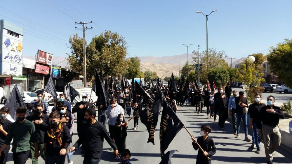 جاماندگان اربعین با زائران حسینی هم صدا شدند/قدم به قدم با پای دل، هم قدم با دلدادگان سیدالشهداء(ع)+تصاویر