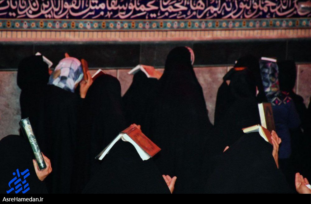 حال و هوای مصلی نهاوند در سومین شب از لیالی قدر