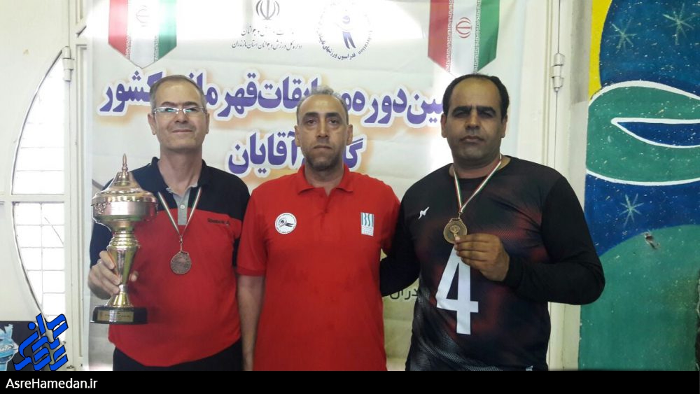 کسب جایگاه سوم کشوری توسط تیم گلبال همدان با درخشش بازیکنان تویسرکانی