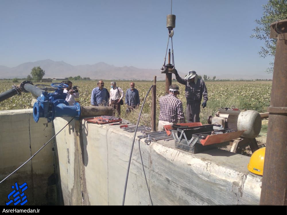 ما از خدا طلبی نداریم، وظیفه خود را انجام می دهیم/آرامش خاطر کشاورزان پس از تامین آب همدان