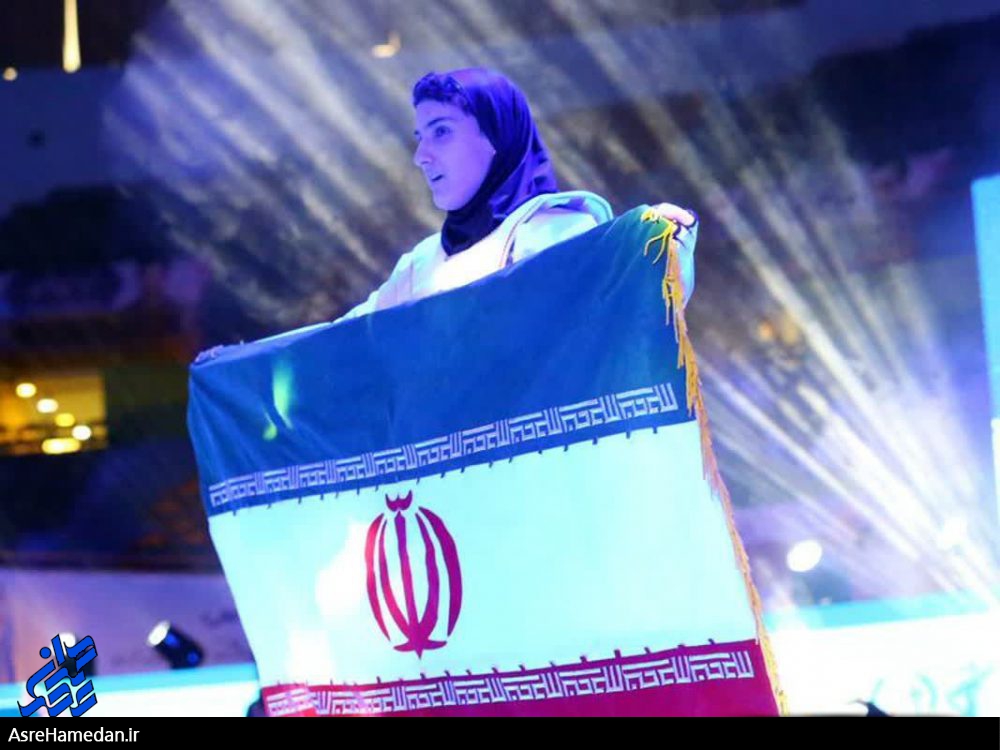 کسب مدال طلای مسابقات قهرمانی ارتش‌های جهان توسط بانوی تکواندوکار همدانی