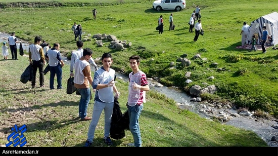 برگزاری همایش پیاده روی و پاکسازی محیط زیست در بهار