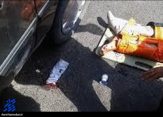 بی احتیاطی راننده نیسان باعث فوت یک شهروند بهاری شد