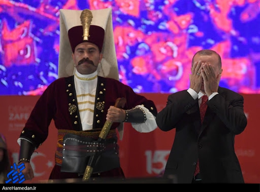 تمایل اردوغان برای تبدیل شدن به یک تاجر سیاسی/هدف از طرح اختلافات مرزی، پیشبرد اهداف آمریکا و اسرائیل است