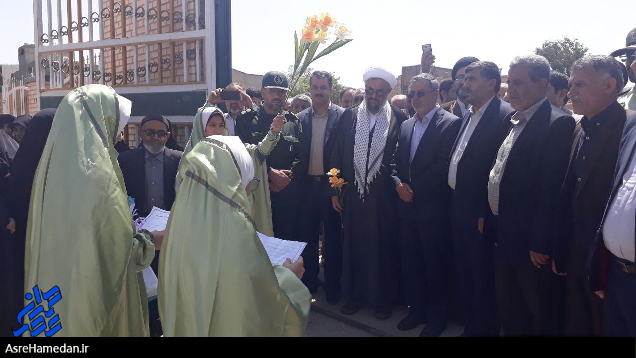 استقبال شهروندان “بهار”  از امام جمعه جدید شهرستان