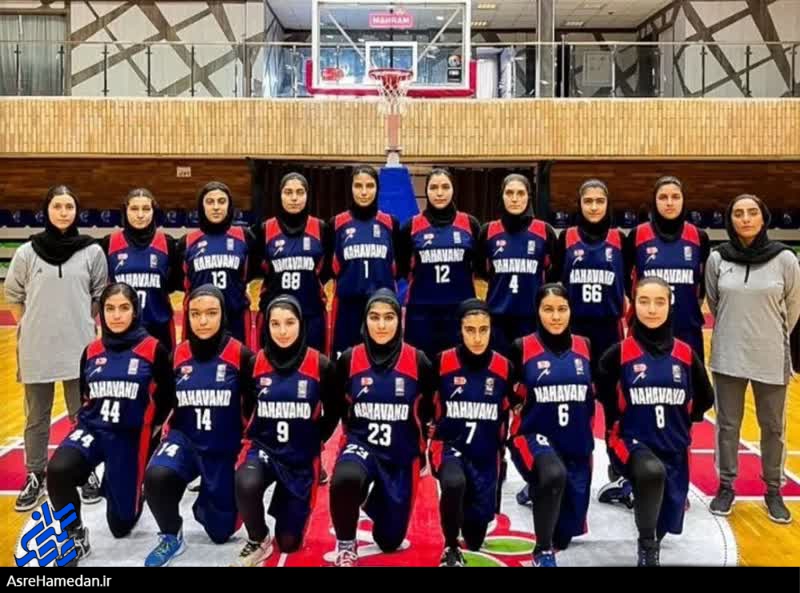 صعود تیم بسکتبال بانوان نهاوند به جمع ۸ تیم برتر لیگ جوانان کشور/ دعوت دختر نهاوندی به اردوی تیم ملی فوتبال